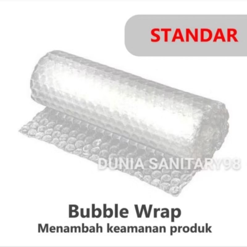 

packing buble wrap untuk dulangan