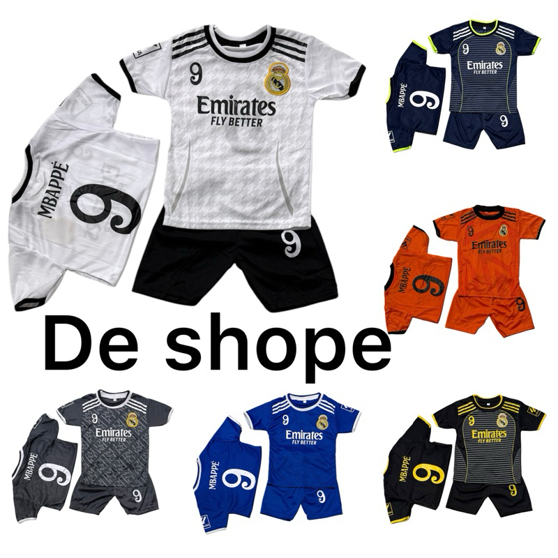BISA COD / SETELAN BAJU BOLA UNTUK ANAK 1 - 14 TAHUN TERBARU / BAJU BOLA ANAK TERMURAH / SET BAJU BO