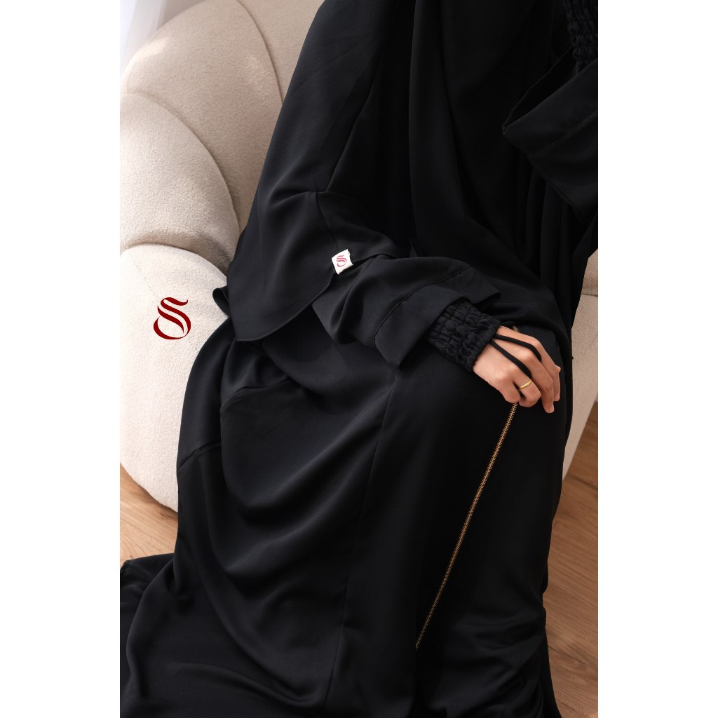 Bilateral Jetblack - Gamis Only by Sidra - Millenium