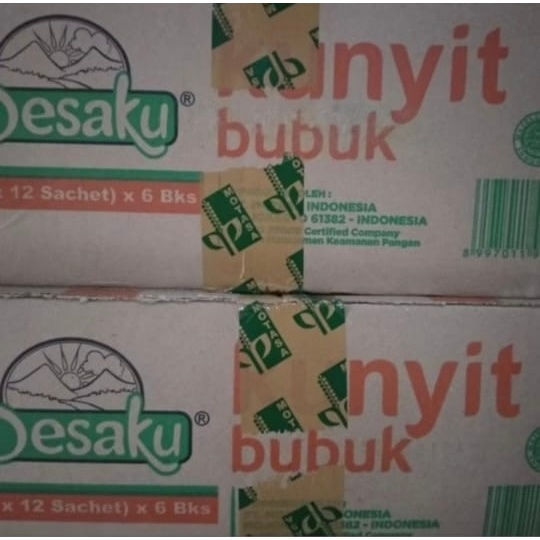 

Bumbu Desaku Kunyit Bubuk 1 Dus Karton isi 432 pcs (18 pak x 24 pcs)