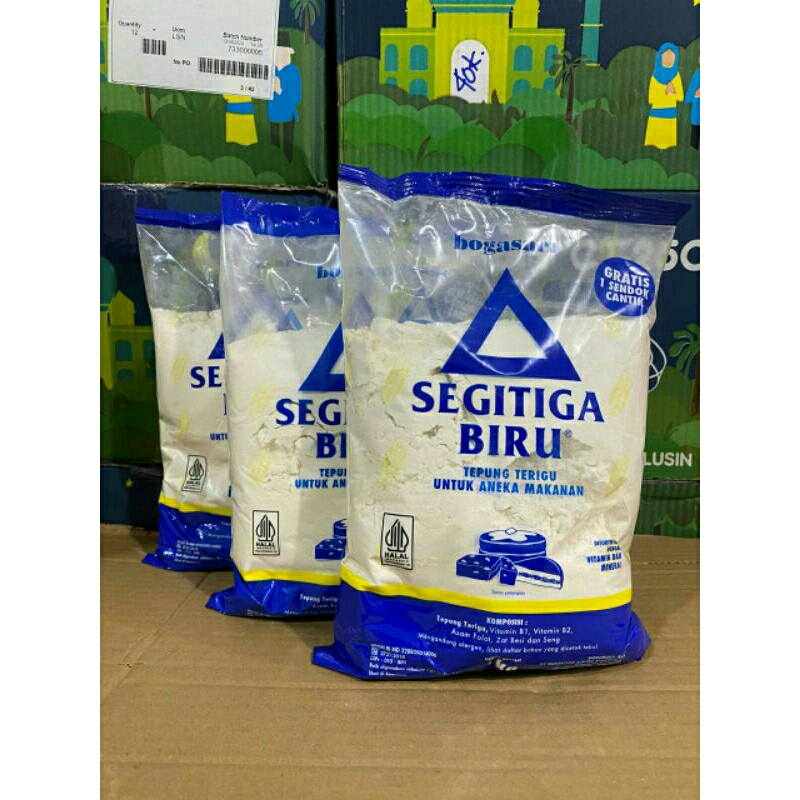 

Tepung Segitiga Biru Kemasan 1Kg ( 1 Bungkus )