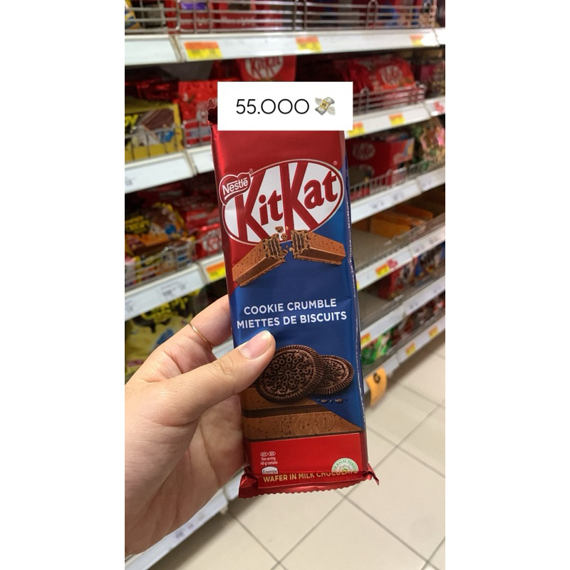 

Open PO Kitkat Chocolate Cookie Crumble (Ready 25 Juni 2025)
