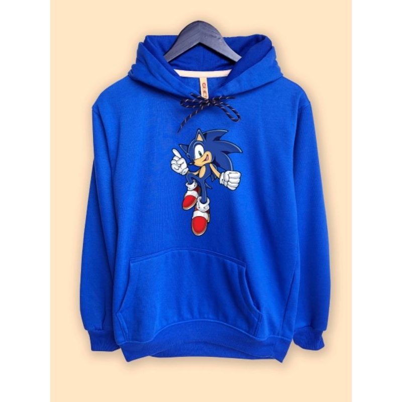 Jaket Hoodie Sonic The Hedgehog
