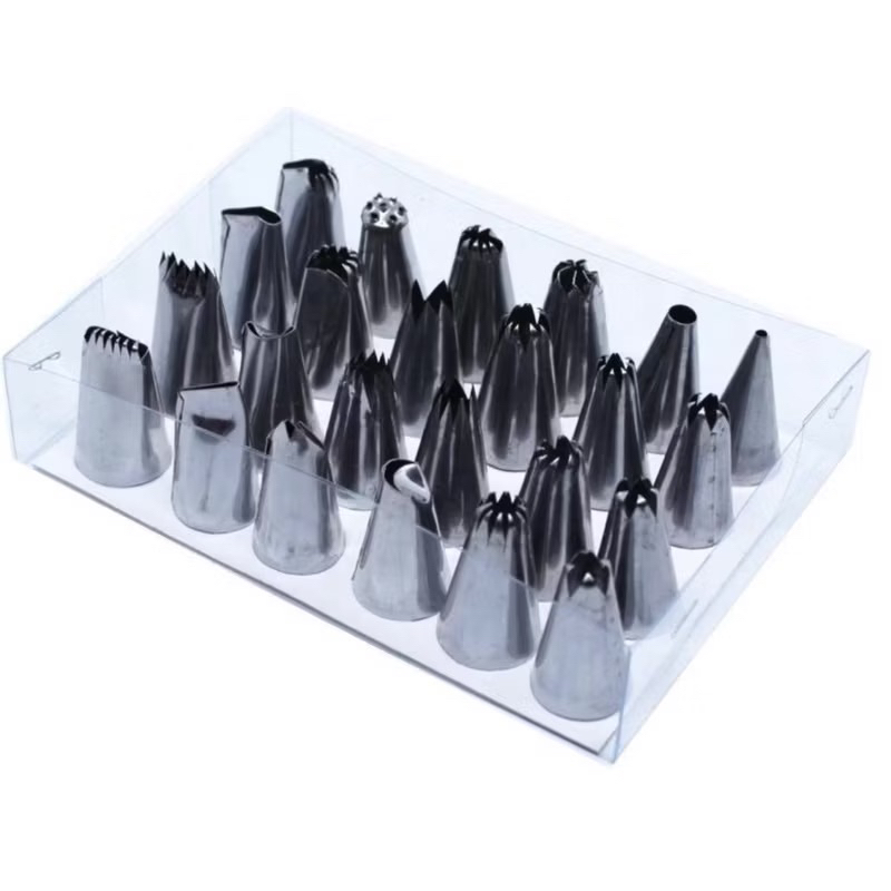 SPUIT Kue 8 Pcs & 24 Pcs / Spuit Cetakan Kue Semprit Kue Tart Kue Hias / Spet Sepet