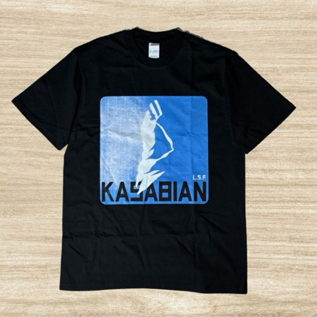 KASABIAN L.S.F KAOS KATUN HITAM 16s // KAOS BAND