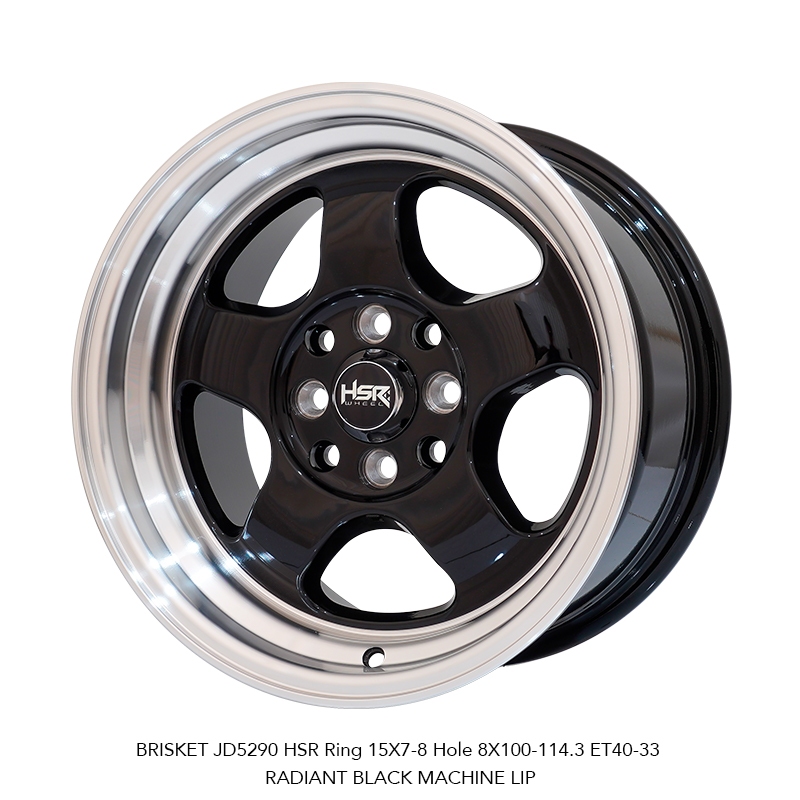 Terbaru Velg Mobil Avanza, Agya, Ayla, Brio satya, Brio Rs, Freed, Mobilio, March R15 HSR BRISKET