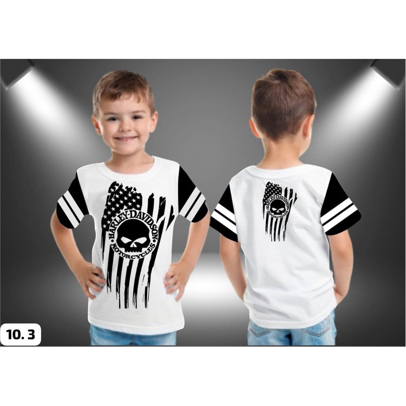 Kaos Anak Harley Davidson
