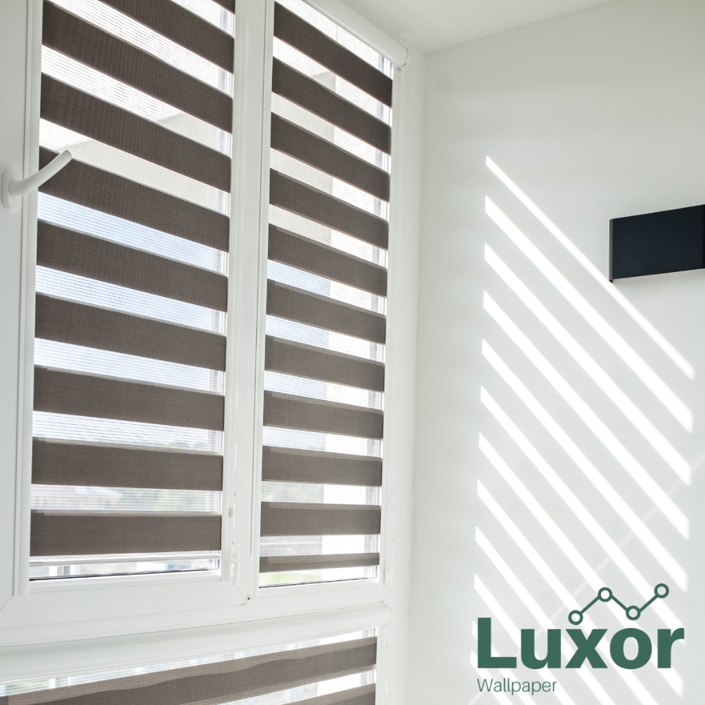 Kosei Tirai Zebra by SHARP POINT Rainbow Blind Solusi Dekorasi Rumah Minimalis Estetik Korea