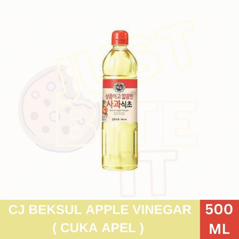 

CJ BEKSUL APPLE VINEGAR 500 ML - CUKA APEL BEKSUL 500 ML