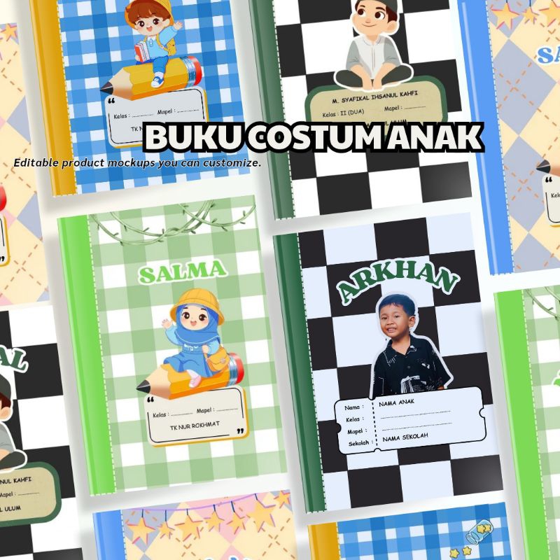 

MYUME.STORE || BUKU TULIS CUSTOM NAMA ANAK NAMA SEKOLAH ISI 30 LEMBAR BUKU TULIS BERGARIS BUKU TULIS KOTAK