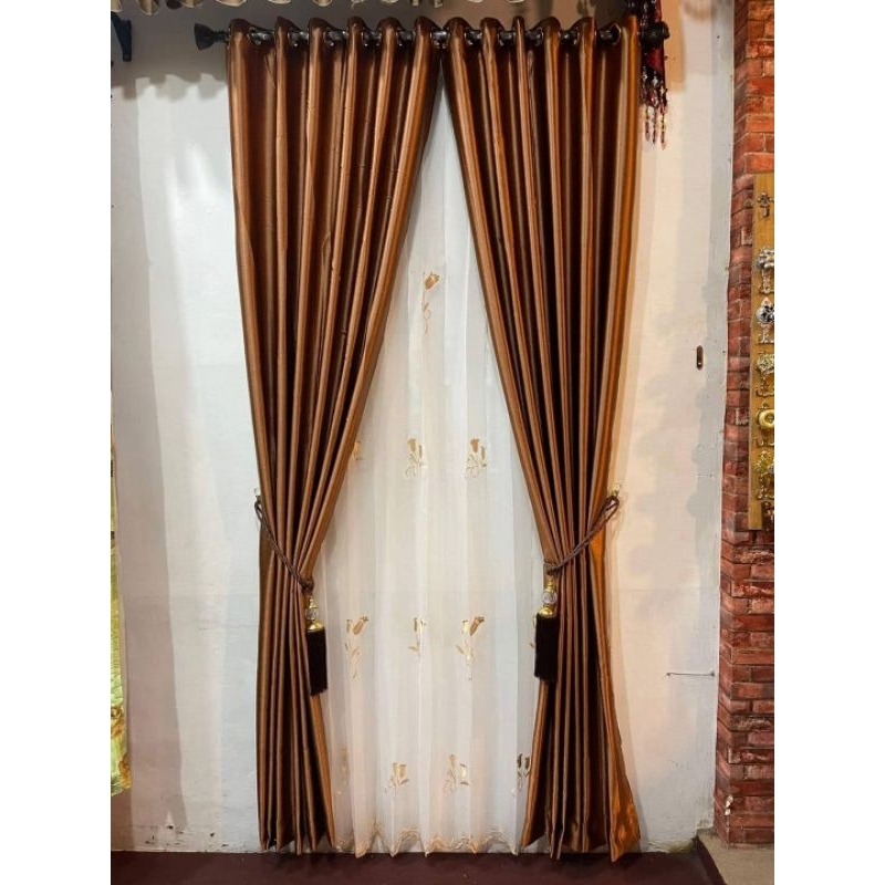 GORDEN BLACKOUT POLOS ( ORANGE TUA ) GORDEN JENDELA & PINTU