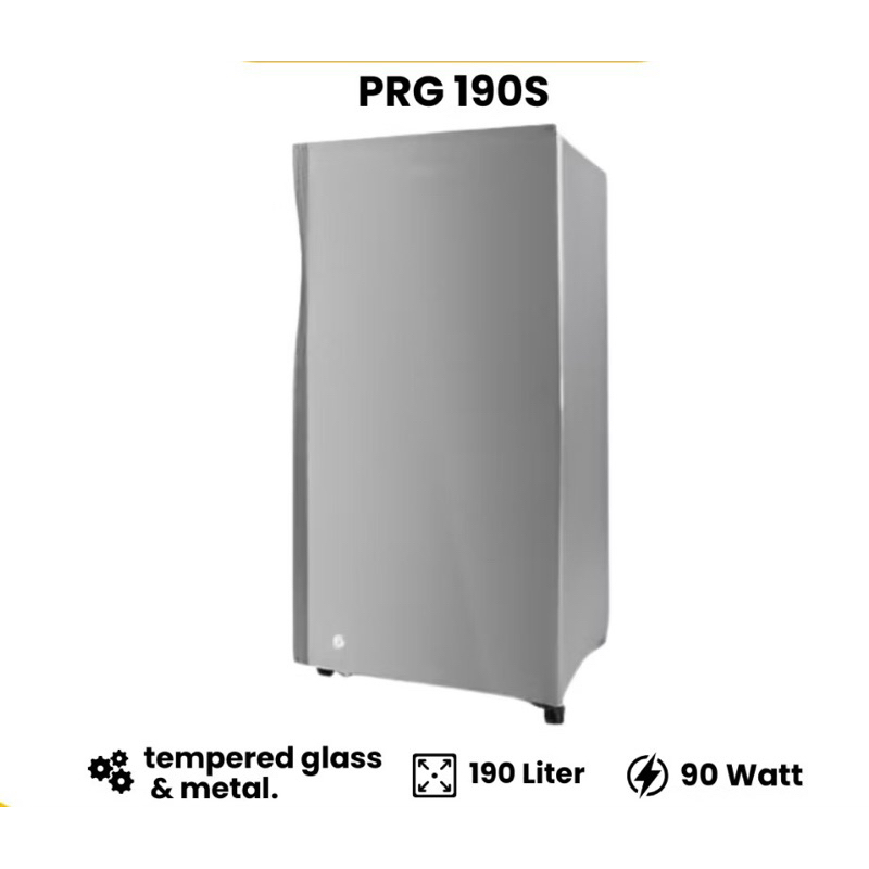 POLYTRON REF 1 Door PRG 190S Kulkas 1 Pintu Kapasitas 182 Liter Low Watt Garansi Resmi
