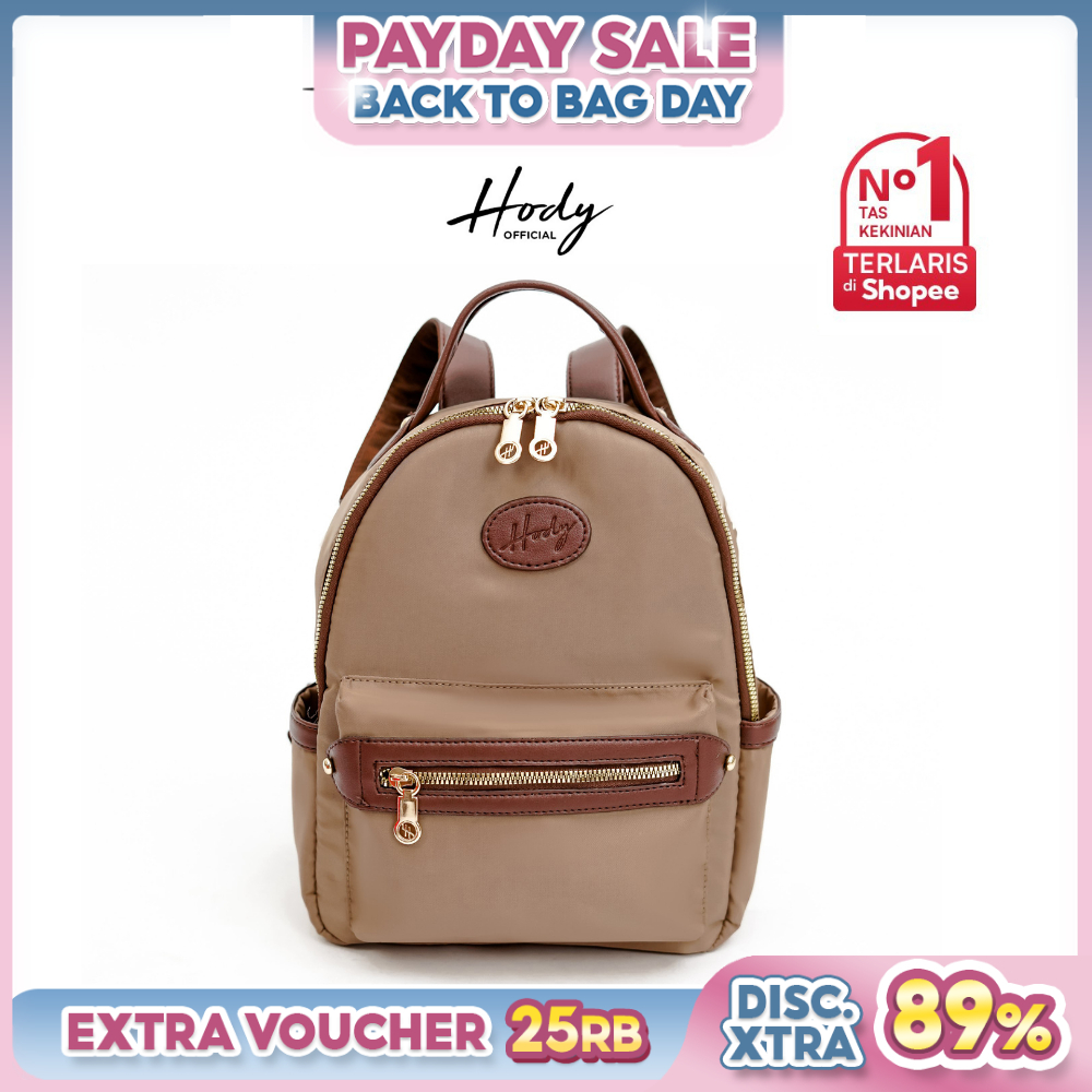Hody - Tas Ransel Wanita Nagita Backpack  Tas Ransel Simple Tas Ransel Wanita Mini