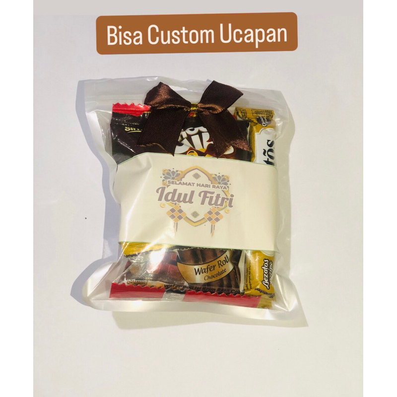 

mini gift snack | mini hampers Varian brown