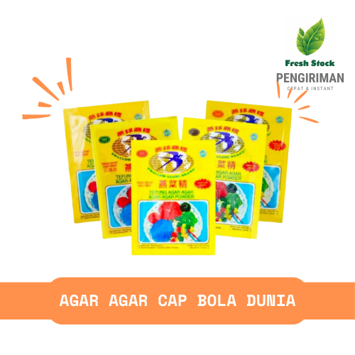 

AGAR AGAR CAP BOLA DUNIA - FreshStock