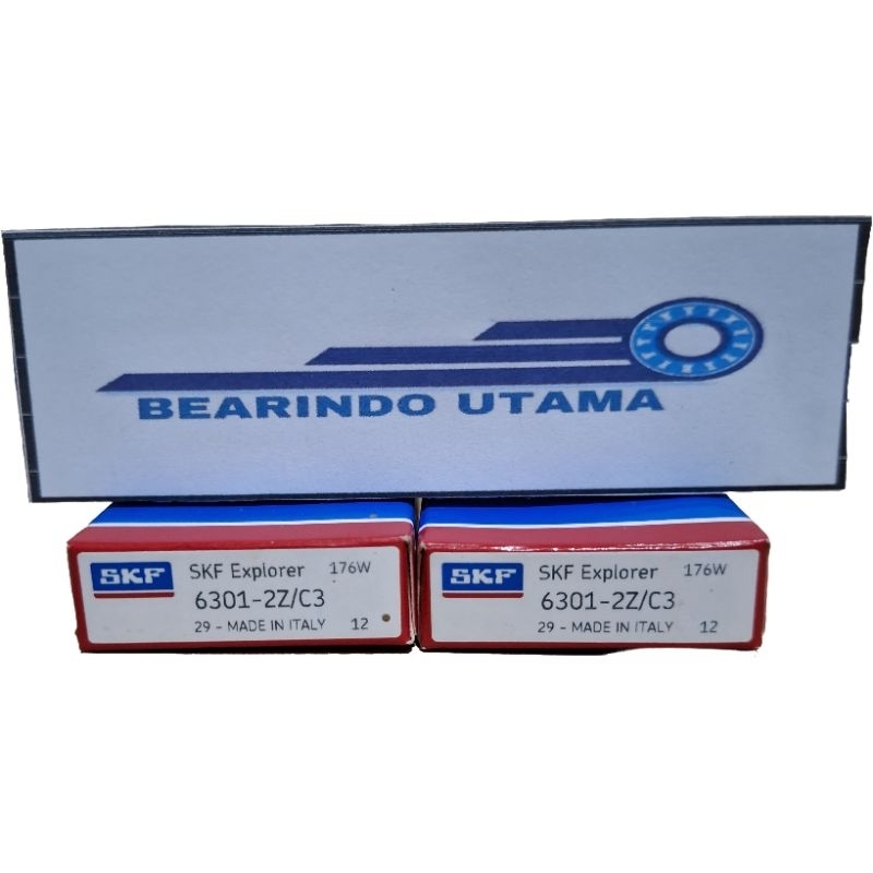 BEARING 6301 ZZ / 6301ZZ / 6301 2Z SKF C3