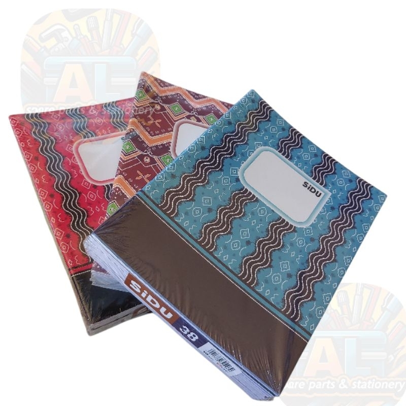 

Buku tulis sidu batik 38 & 58 lembar 1 pak isi 10buku