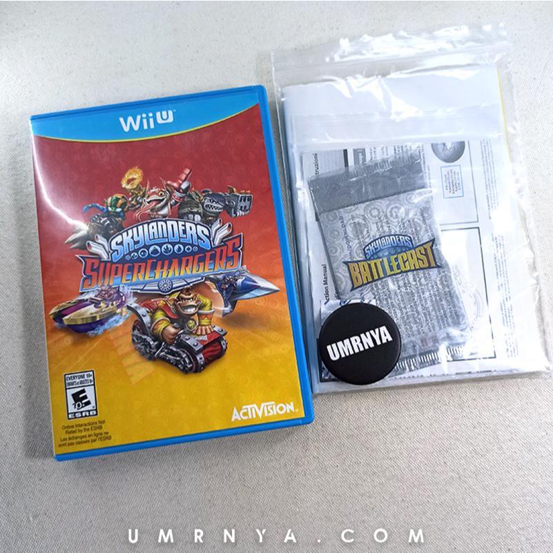 Kaset Original Skylanders SuperChargers Super Nintendo Wii U WIIU BD