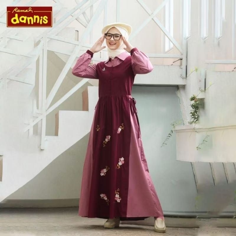 DANNIS 2026 Abaya Dewasa Size L, XL IDR 499.000
