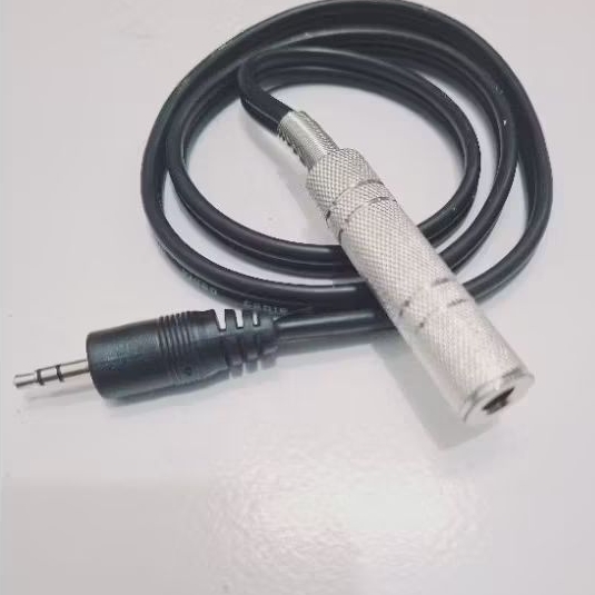 kabel audio Mic jek mini stereo to jek FEMALE 6,5