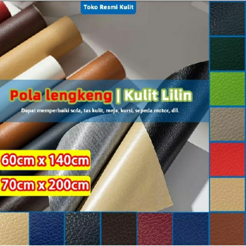 STIKER KULIT COVER REPAIR JOK MOBIL JOOK MOTOR PERBAIKAN SOFA ROBEK DLL
