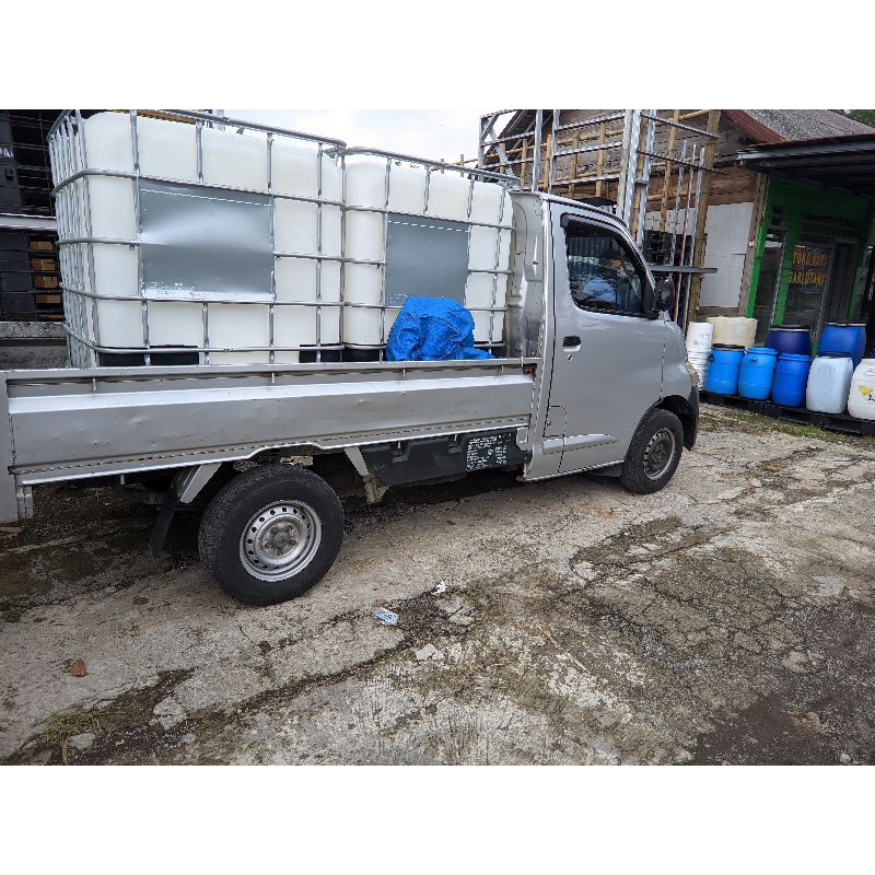 ibc tank  1000 liter lengkap/tandon/kempu/penampungan air dll