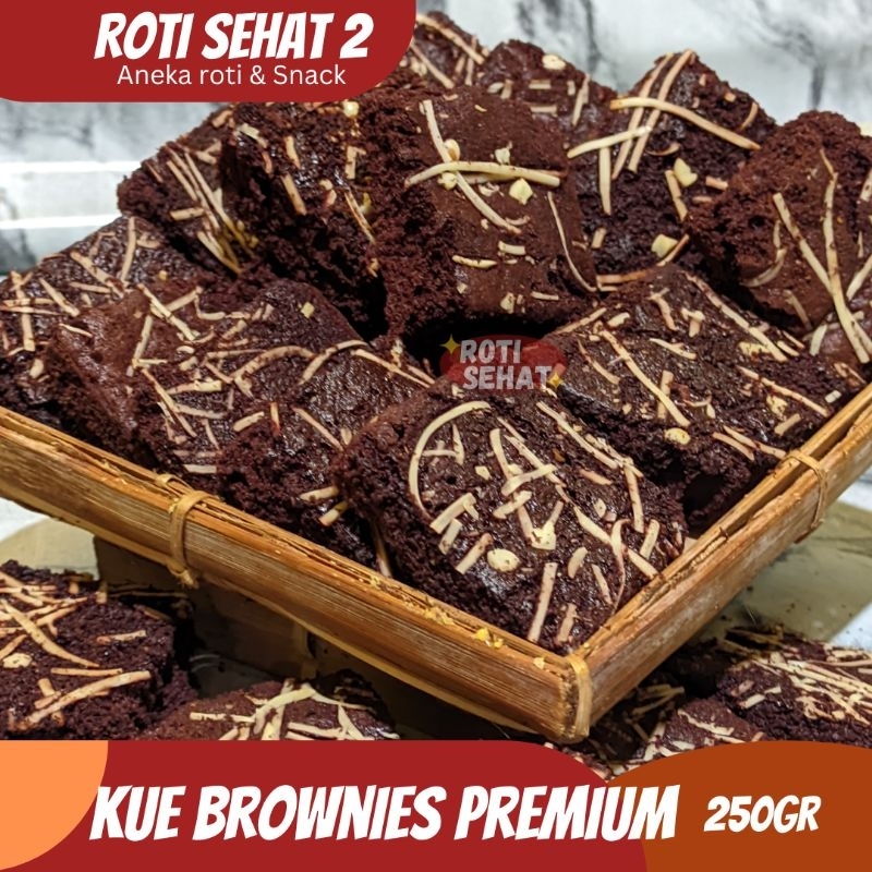 

KUE BROWNIES KERING SUPER LEZAT kemasan 250gr