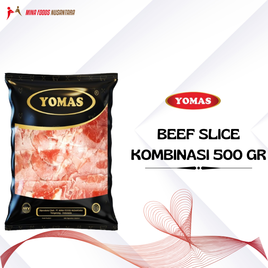 

YOMAS BEEF SLICE KOMBINASI - SHORT PLATE 500 GR