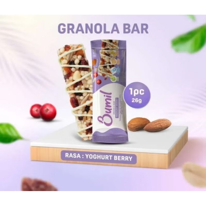 

BUMIL granola bar 26gr | nutrisi ibu hamil dan menyusui