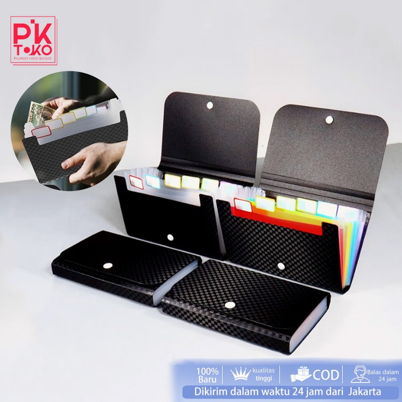 

Dompet Organizer Keuangan Kecil - Disiplin Keuangan, Pengaturan Uang, Simpanuang, Dompet Kas