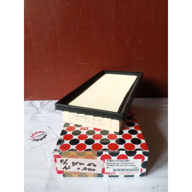 FILTER UDARA Asli Daihatsu 17801-YZ150-001
GRAND XENIA /XENIA VVTI