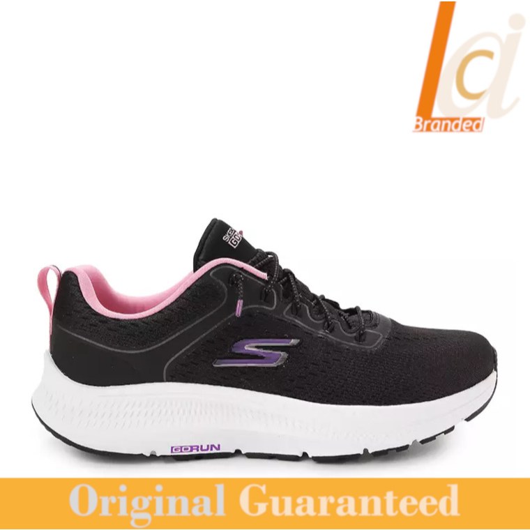 Sepatu Running Wanita Original Skechers Go Run Consistent 2.0 - Black/Pink