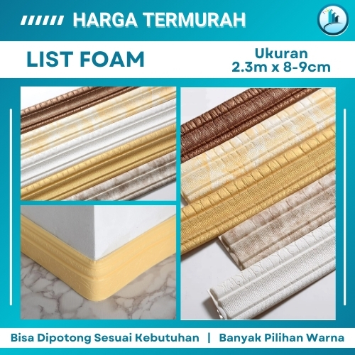 Border List Wallpaper List Wallpaper Dinding Foam 3d Stiker List Dinding Wall Moulding Walpaper