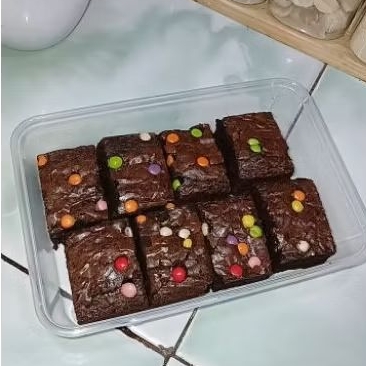 

Fudgy Brownies Panggang Homemade Potong Berat 200 gram