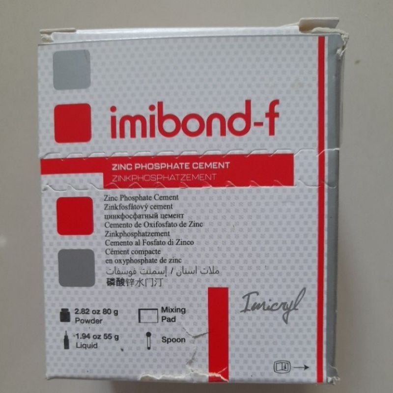 Zinc Phosphate Cement Imicryl Dental
