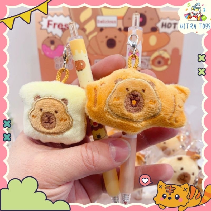 

[ULTRATOYS] PULPEN GANTUNG CAPYBARA BREAD PREMIUM