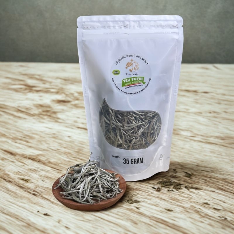 

silver needle teh putih white tea 35 gram Tea.nesia teh premium