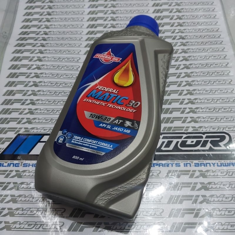 FEDERAL MATIC 30 800ML Oli Federal Matic 10W-30