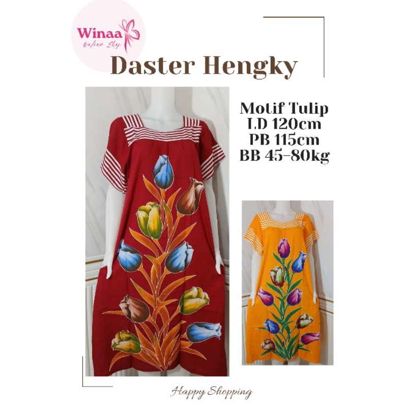 DASTER HENGKY MOTIF TULIP LD 120