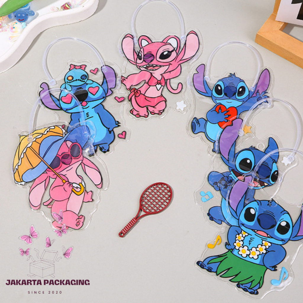

Zipper Gagang Karakter Stitch & Angel Lucu UK Termasuk Gagang ± 17,5x9,5x1cm - Aksesori Tas Imut & Unik Jakartapackaging MN-1880