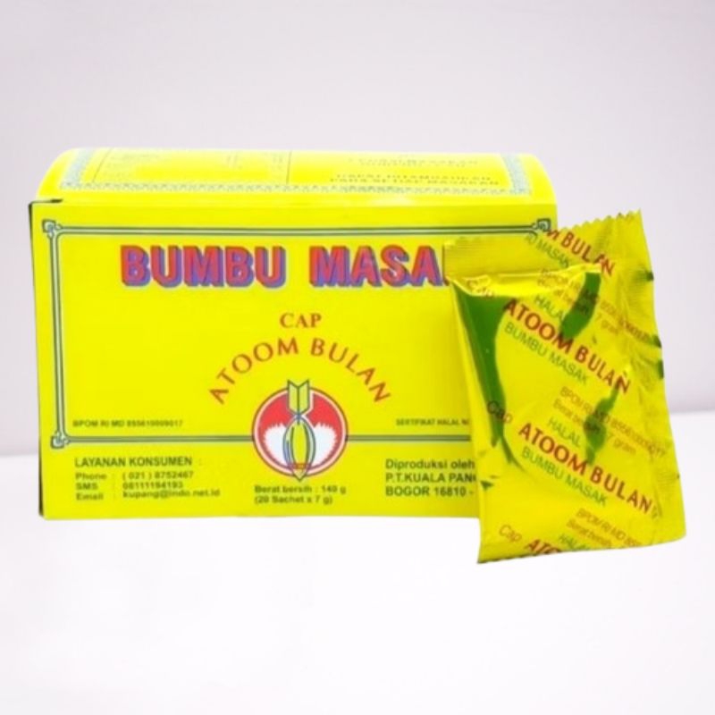 

Ygshop17 Bumbu Masak Cap Atoom Bulan/Bumbu Masak/Penyedap Rasa