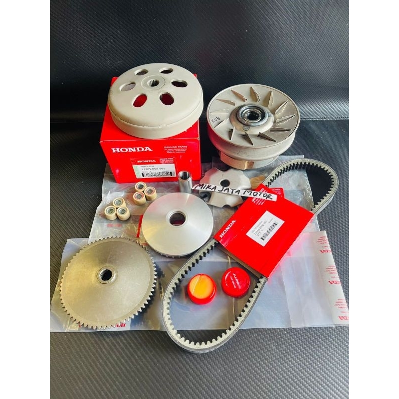 Paket Komplit CVT Honda KVB Vario Techno 110 karbu Vario 110 CBS karbu