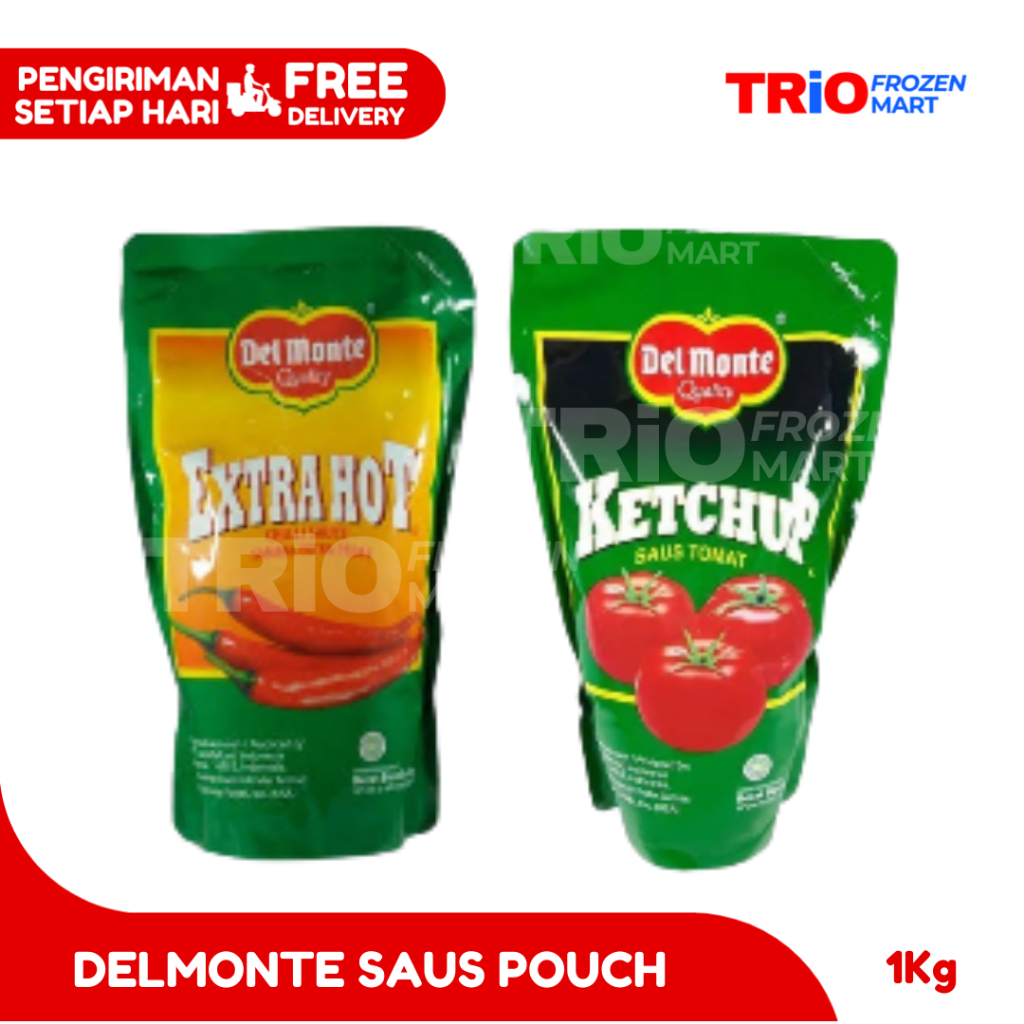 

Delmonte Saus Tomat dan Saus Sambal Extra Hot 1kg
