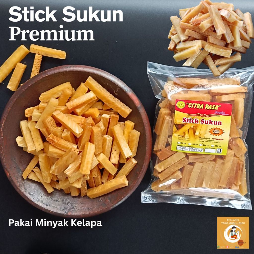 

Stik Stick Sukun Mentega Super Renyah Gurih