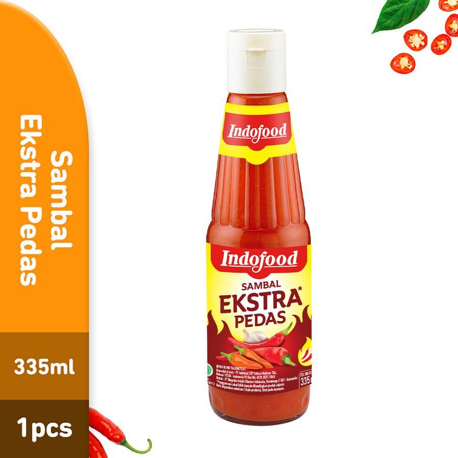

Sambal Indofood Ekstra Pedas Pet 335 ML