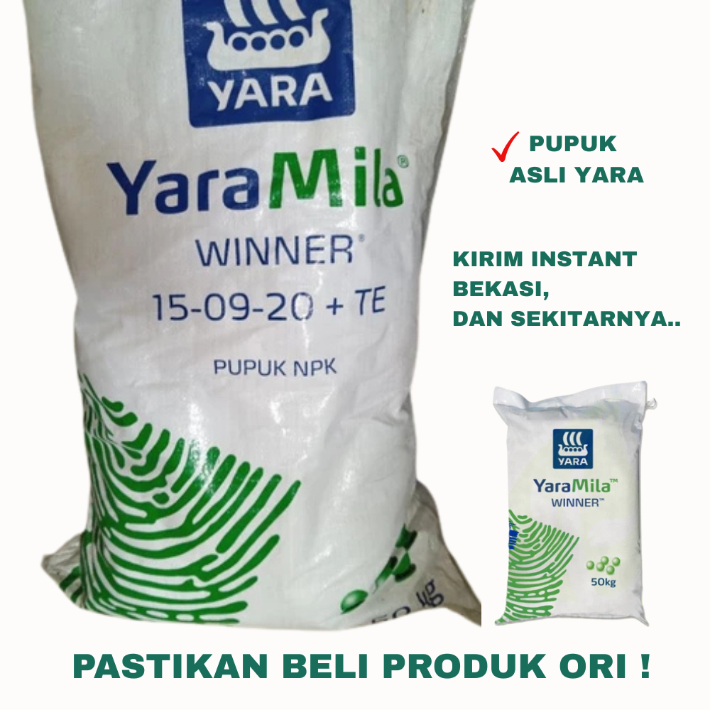 Pupuk Yara WINNER 50 kg 1 karung YaraMila 15-09-20 Pupuk Buah NPK