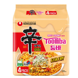 

Nongshim Shin Stir Fry Toomba Ramyun (Halal)