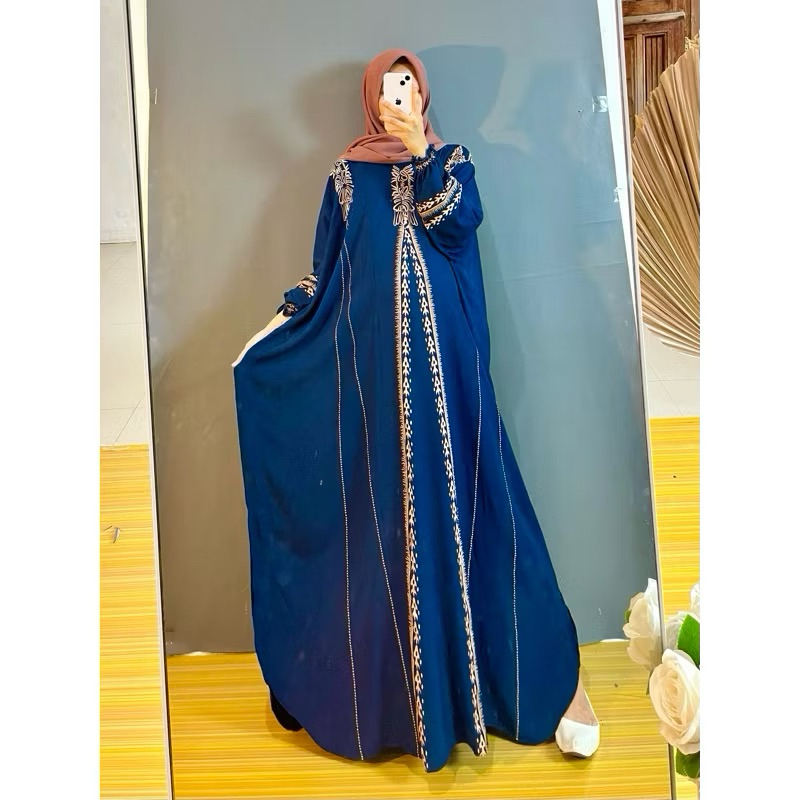 KARISMA KAFTAN LONGDRESS LOWO GAMIS LOWO KAFTAN JUMBO KAFTAN CLAUDIYA