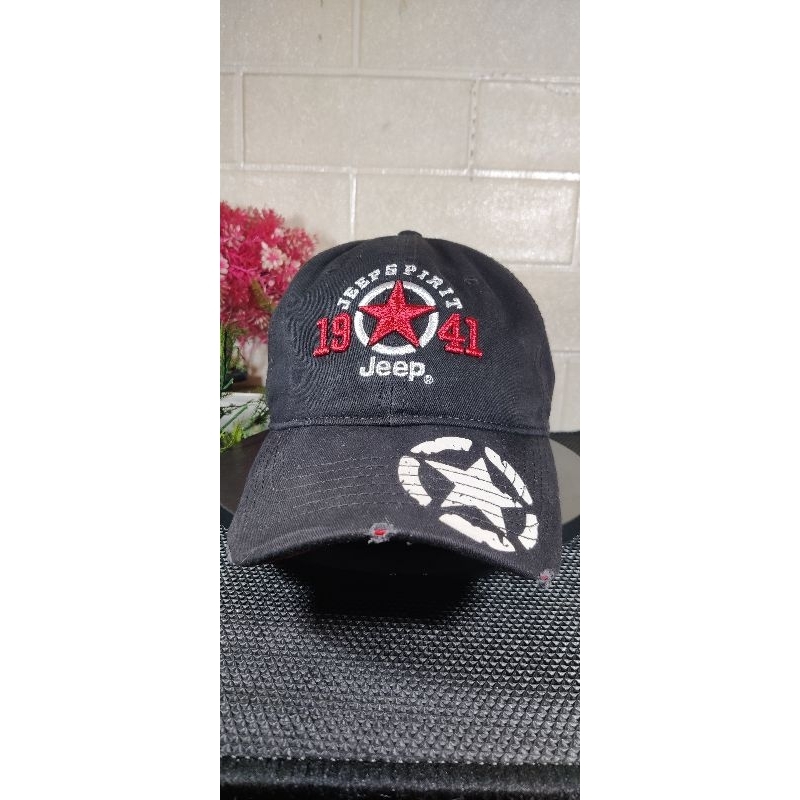 [Pre-Loved] Topi Repad Jeep Spirit 1941 – Gaya Militer Klasik