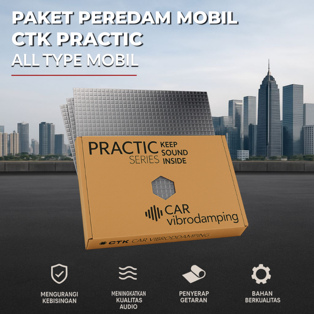 PEREDAM PINTU / PEREDAM SUARA KEBISINGAN MOBIL / PEREDAM SUARA MOBIL CTK ANTI GETAR / PEREDAM SUARA